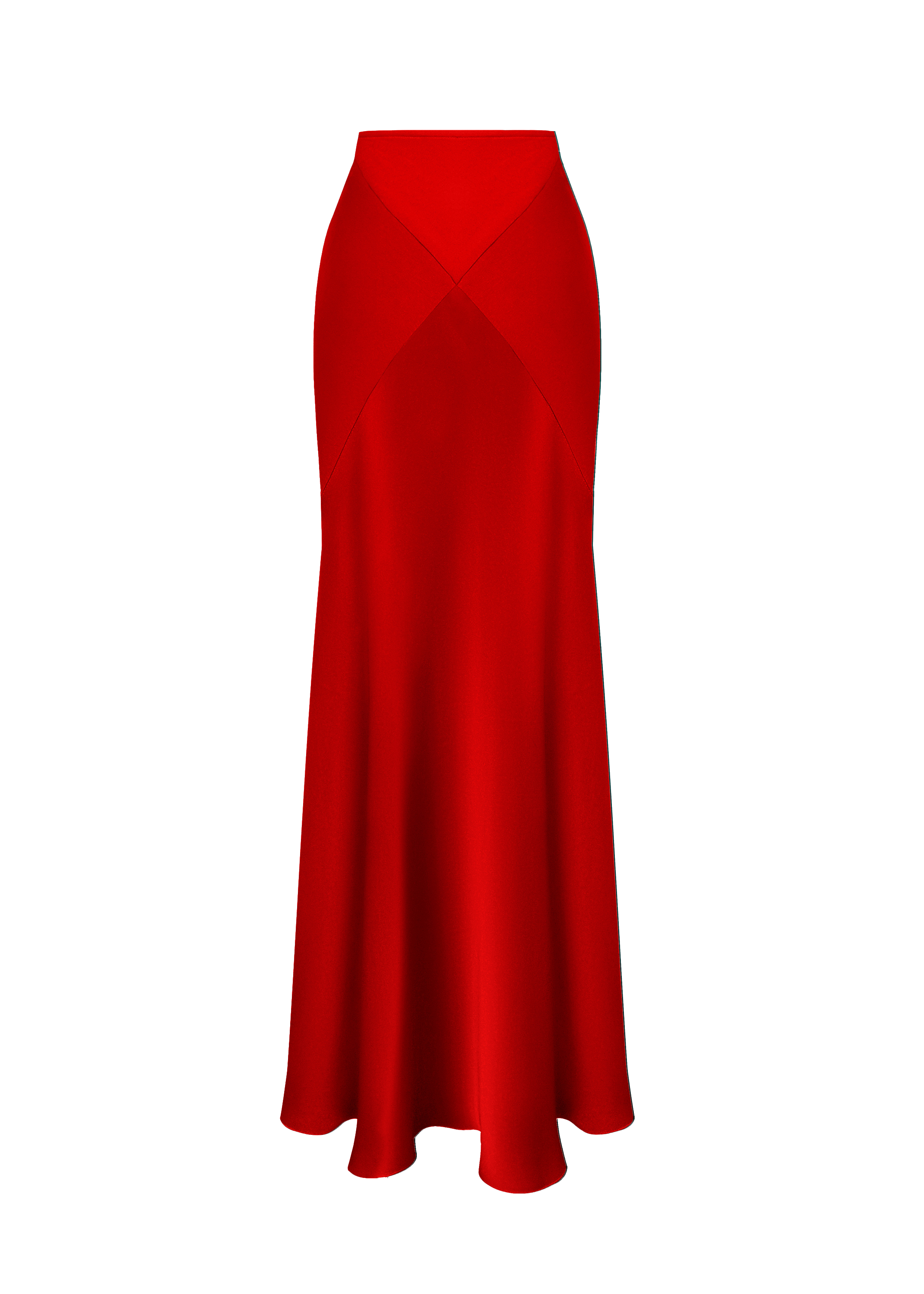 EDEN SATIN SLIP SKIRT