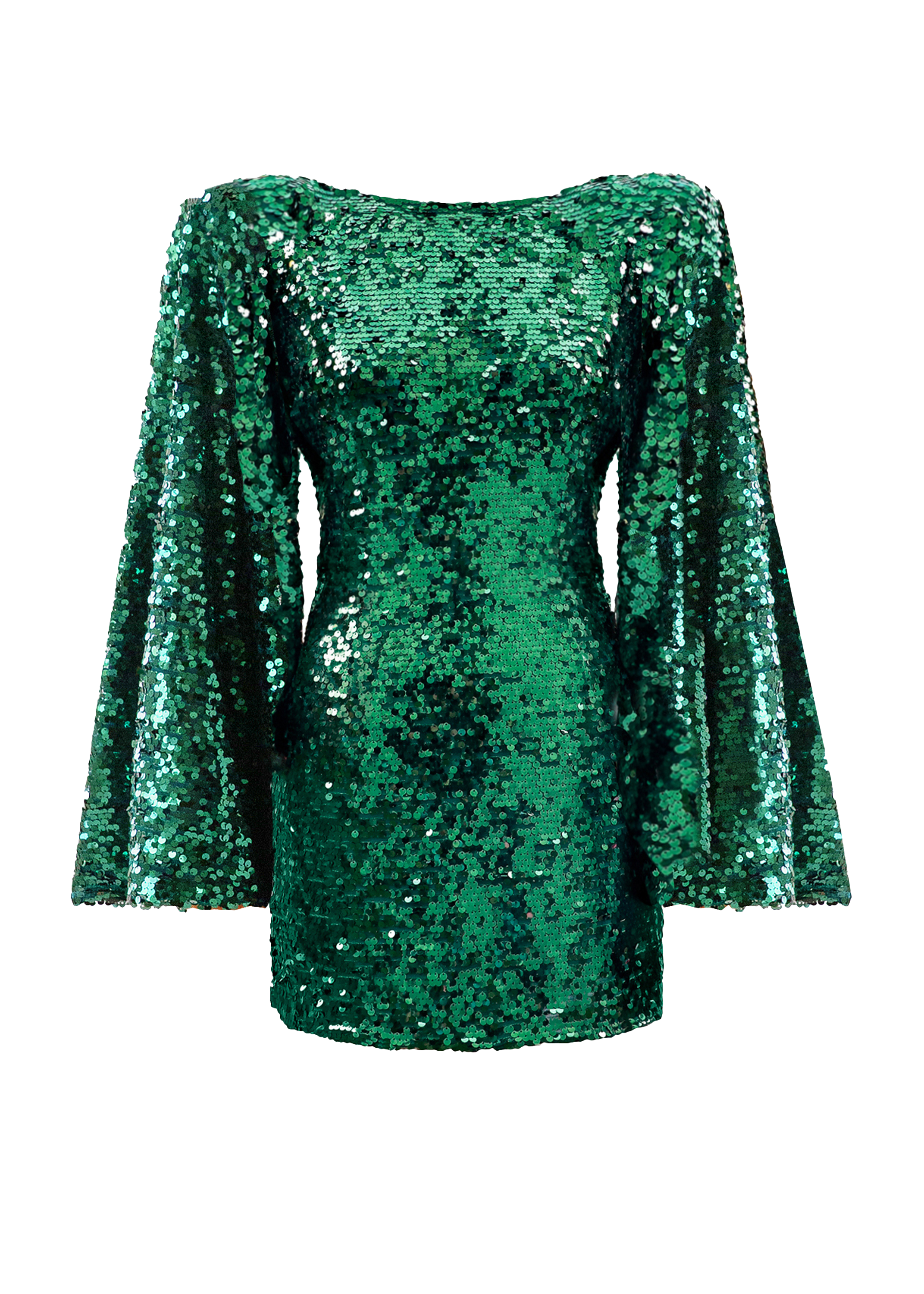 فستان سيينا مفتوح الظهر لحفلات الكوكتيل قصير