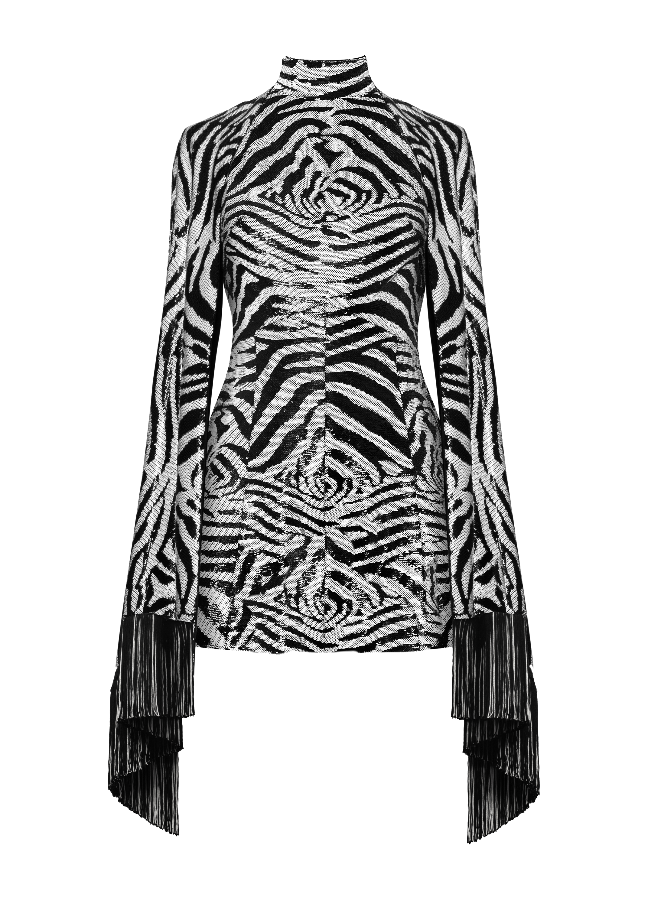 فستان سيينا مفتوح الظهر لحفلات الكوكتيل قصير