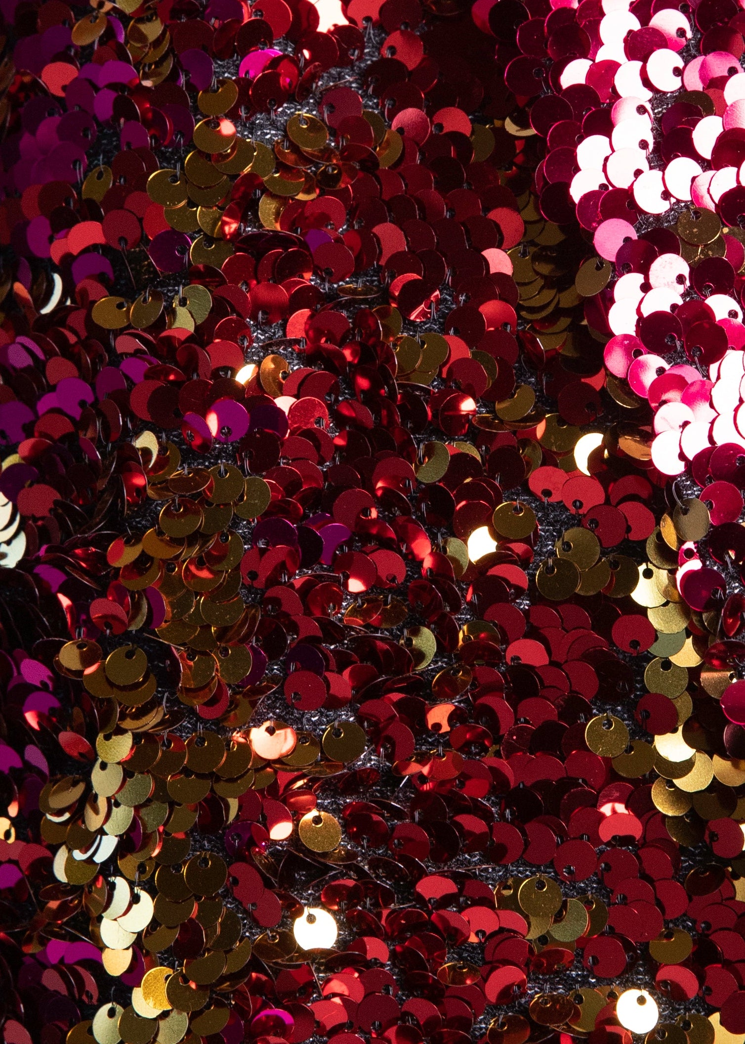 بلوتشي سترة واحدة الصدر متعددة الألوان الترتر.