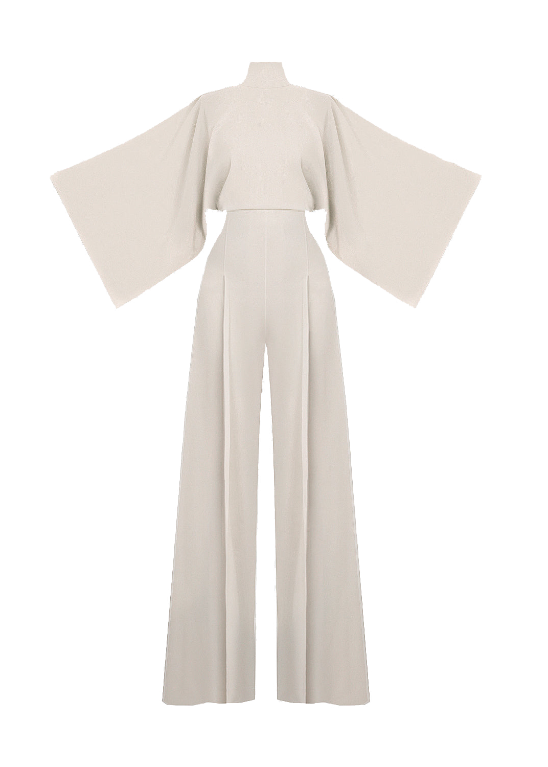 بذلة IO باللون الأبيض المرمري