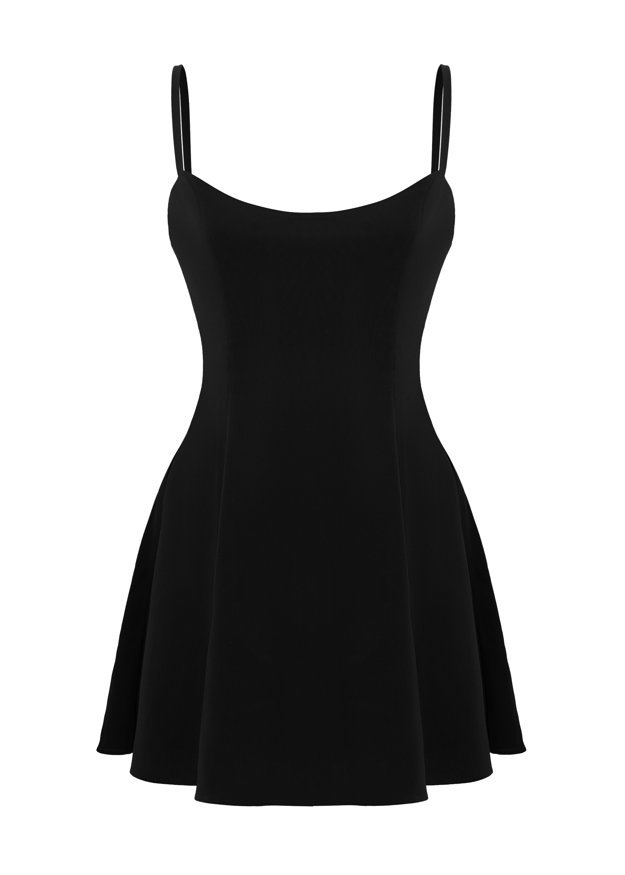 فستان نورا طويل بحزام وظهر مفتوح