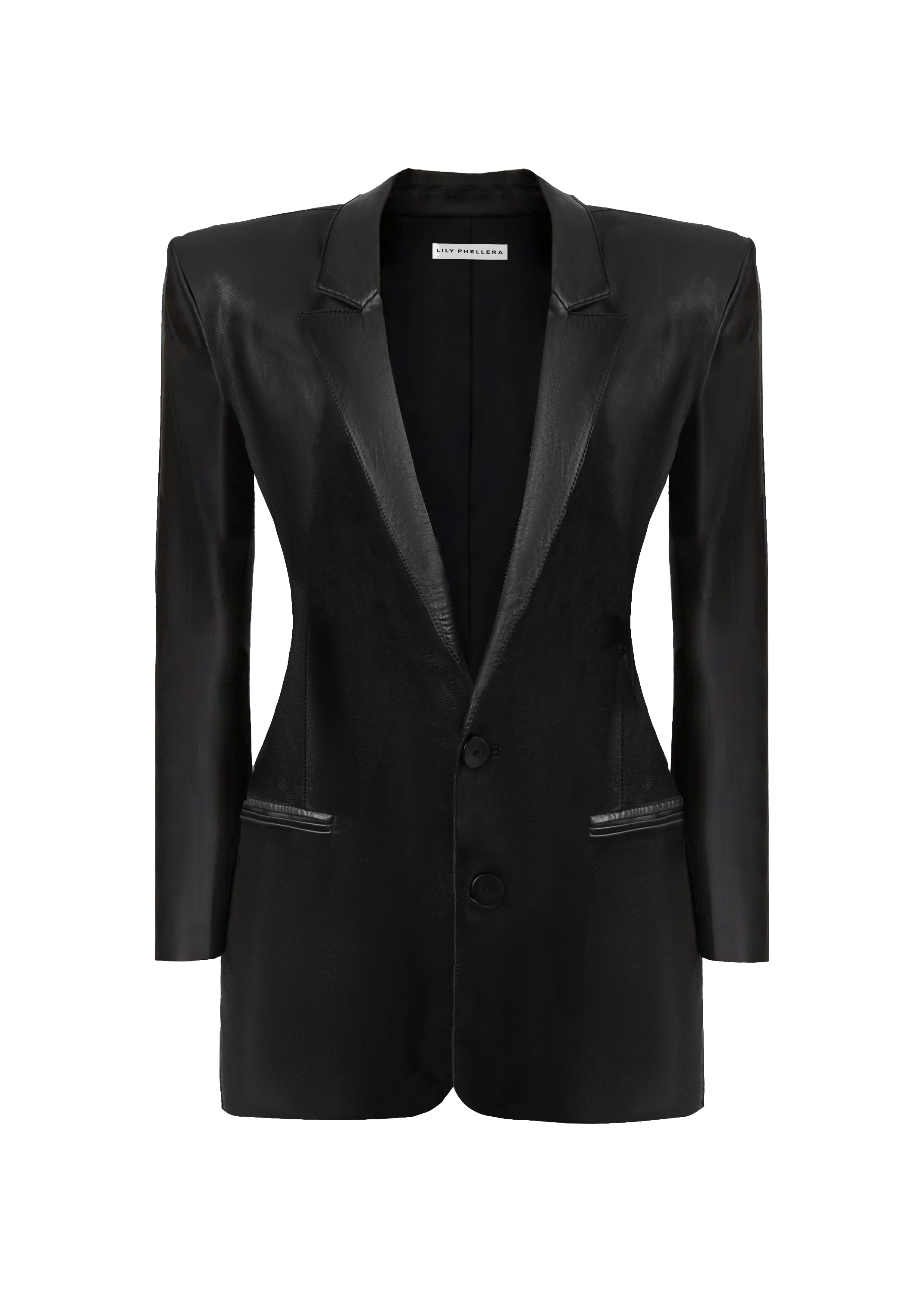 تولسا سترة جلدية كبيرة الحجم