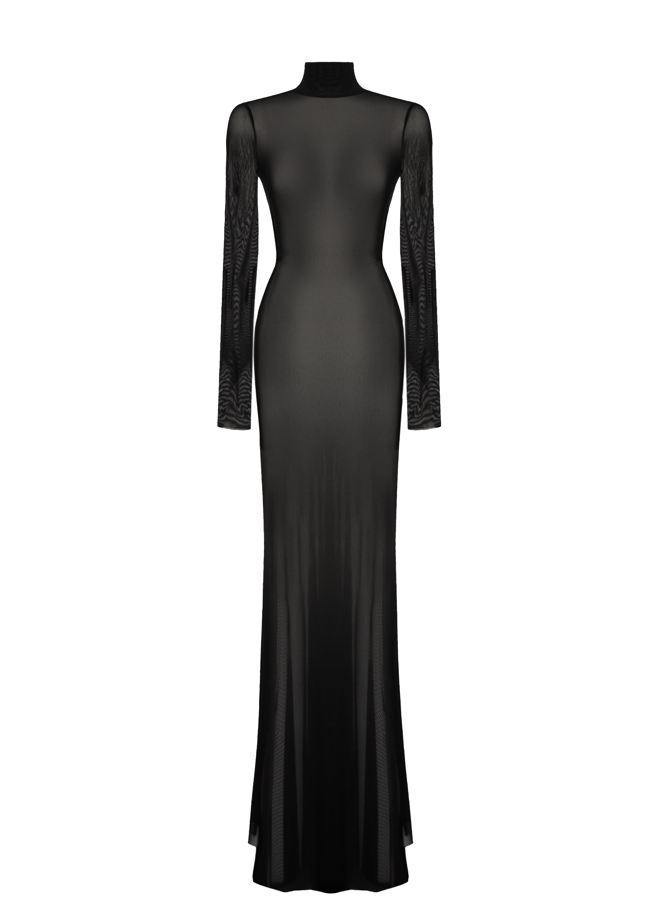 فستان كنزا ماكسي شبكي